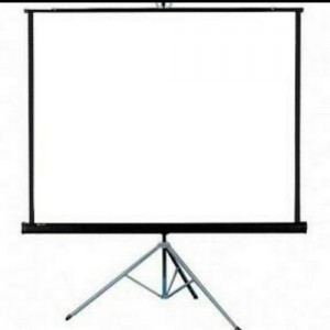SCREEN PROJECTOR 96INCH 3:4 TRIPOD