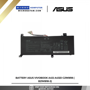 Battery Asus VivoBook A412 A412D C21N1818 ( B21N1818-2)