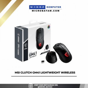 MSI Clutch GM41 Lightweight Wireless