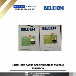 KABEL STP CAT5E BELDEN 50105F 010 BLK 305M/Box