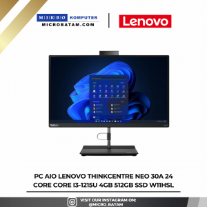 PC AIO LENOVO ThinkCentre neo 30a 24 Core i7-1260P 8GB 512GB SSD W11Pro