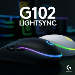 MOUSE LOGITECH G102 GAMING 