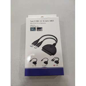 ADAPTER USB TO SATA 3.0 DOCKING (Hard Drive Converter 2.5" SSD/HDD)