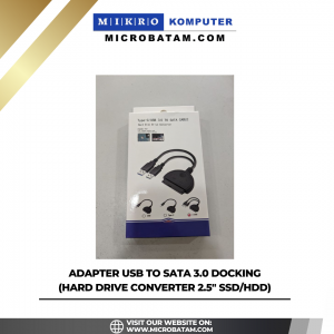 ADAPTER USB TO SATA 3.0 DOCKING (Hard Drive Converter 2.5" SSD/HDD)