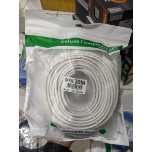 KABEL LAN CAT5E DELUXE COMPUTER CABLE 30 METER