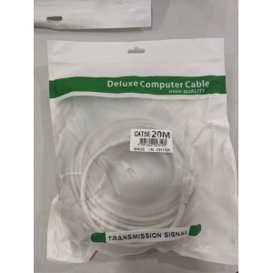 KABEL LAN CAT5E DELUXE COMPUTER CABLE 20 METER