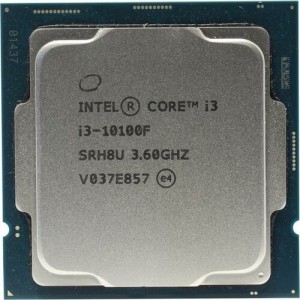 PROCESSOR Intel Core i3-10100F 3.6GHz up to 4.3GHz - Cache 6MB TRAY + FAN SOCKET LGA 1200
