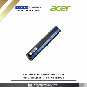 Battery Acer Aspire One 725 756 V5-121 V5-123 V5-131 V5-171 ( TEBAL )