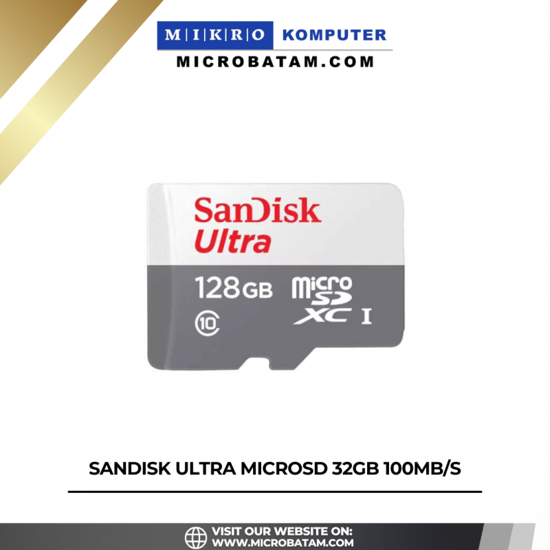 SanDisk Ultra Microsd 128GB 100MB/s