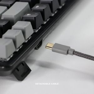 Coiled cable Rexus DAXA kabel keyboard mechancial bukin setup auto