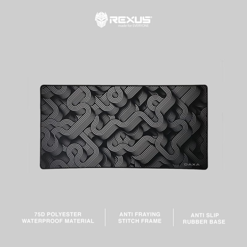 Rexus Mousepad Gaming Daxa Retro Mousemat Extended Cloth XL