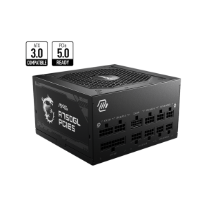 POWER SUPPLY MSI MAG A750GL 750W 80+ Gold PCIe 5.0 ATX 3.0 16 Pin