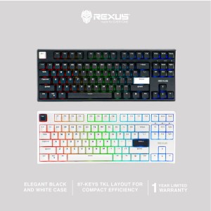 Rexus Keyboard Daiva D87 Outemu