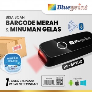 BLUEPRINT SP200 BARCODE SCANNER PORTABLE BLUETOOTH