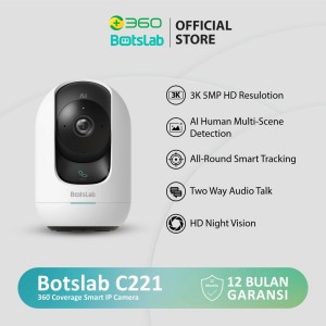 BotsLab C221 5MP CCTV Indoor Smart Home IP Camera