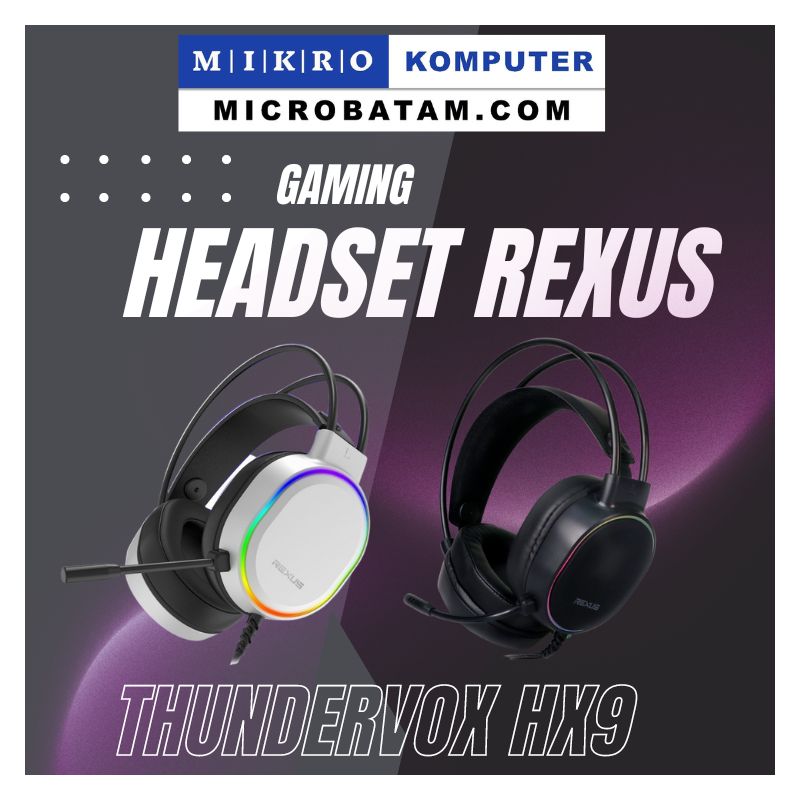 Rexus Headset Gaming Thundervox HX9