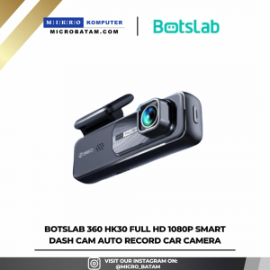BotsLab 360 HK30 Full HD 1080p Smart Dash Cam Auto Record Car Camera