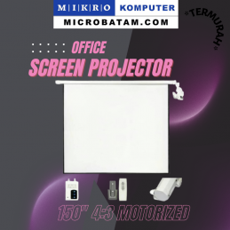 SCREEN PROJECTOR 150INCH 16:9 Motorized/ REMOT