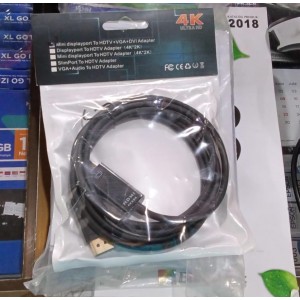 KABEL DP MALE TO HDMI MALE 1,8