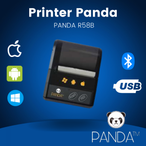 PANDA PRINTER 58MM THERMAL PANDA-R58B USB+BLUETOOTH