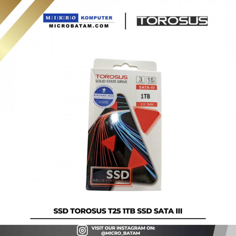 SSD Torosus T25 1TB SSD SATA III SSD Torosus T25 1TB SSD SATA III
