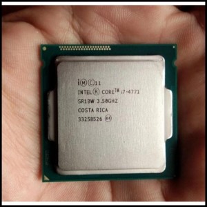 CPU Intel Core I7-4771 3.5GHz up to 3.9GHz - CACHE 8MB TRAY + FAN SOCKET LGA 1150