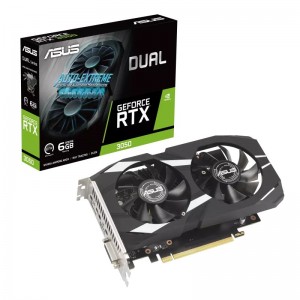 VGA ASUS DUAL RTX 3050 OC EDITION 6GB GDDR6