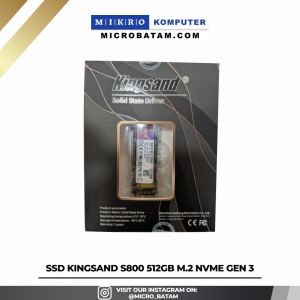 SSD KINGSAND S800 512GB M.2 NVMe Gen 3