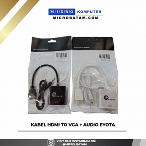 KABEL HDMI TO VGA + AUDIO EYOTA