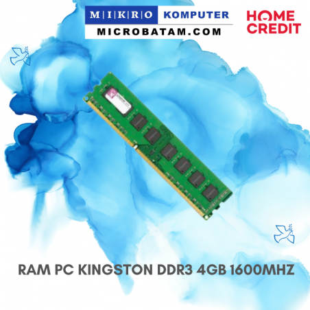 RAM PC KINGSTON DDR3 4GB 1600MHZ