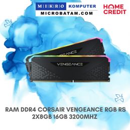 RAM DDR4 CORSAIR VENGEANCE RGB RS 2X8GB 16GB 3200MHZ 