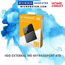 HDD EXTERNAL WD MY PASSPORT 4TB