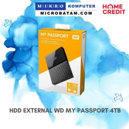 HDD EXTERNAL WD MY PASSPORT 4TB