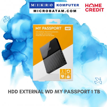 HDD EXTERNAL WD MY PASSPORT 1 TB