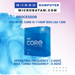 CPU INTEL CORE I5-11400F BOX LGA 1200