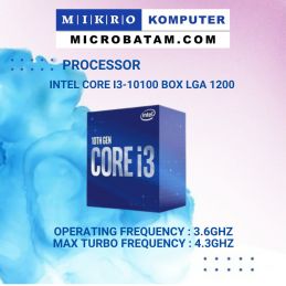 PROCESSOR INTEL CORE I3-10100 BOX LGA 1200
