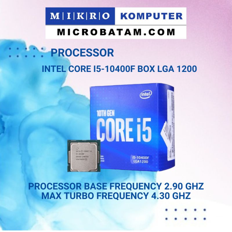 INTEL CORE I5 10400F TRAY Processor