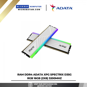 ADATA DDR4 XPG SPECTRIX D35G RGB 3200MHz 32GB (2X16GB)