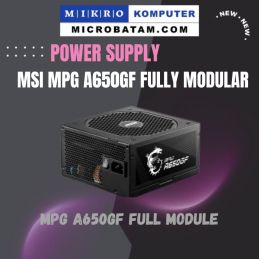 POWER SUPPLY MSI MPG A650GF 650W 80+ GOLD Fully Modular
