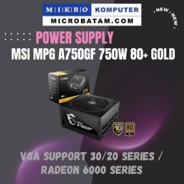 Msi MAG A750GL PCIE5 750W 80+ GOLD Power Supply ATX 100-240 VAC