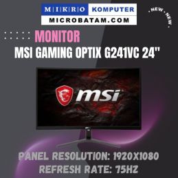 MONITOR MSI GAMING OPTIX G241VC 24" 75Hz