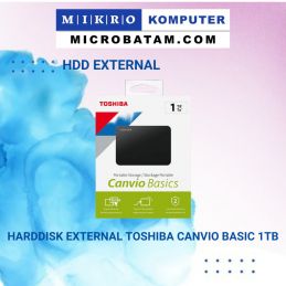 HDD HARDDISK EXTERNAL TOSHIBA CANVIO BASIC 1TB