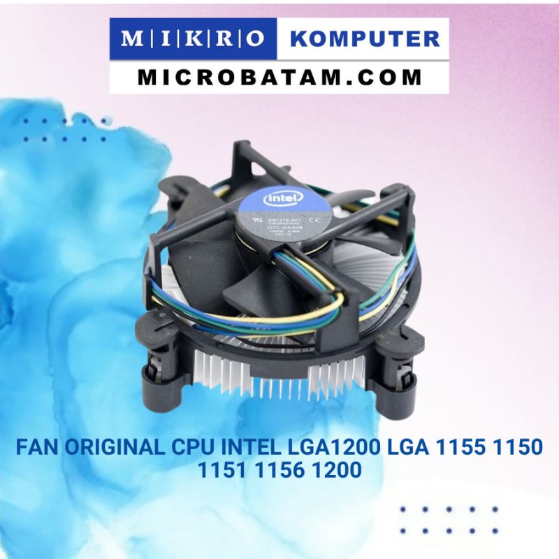 FAN CPU INTEL LGA1200 ORIGINAL