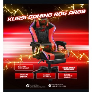 KURSI GAMING ROG RGB USB...