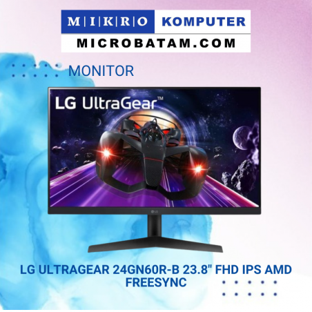 Monitor LG UltraGear 24GN60R-B 23.8" FHD IPSAMD FreeSync