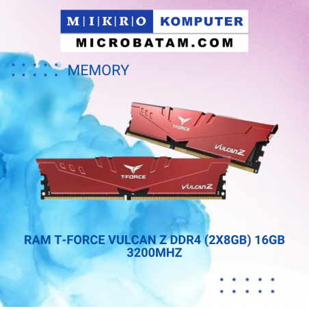 T-FORCE VULCAN Z DDR4 (2X8GB) 16GB 3200MHz