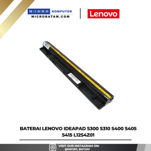Baterai Lenovo IdeaPad S300 S310 S400 S405 S415 L12S4Z01