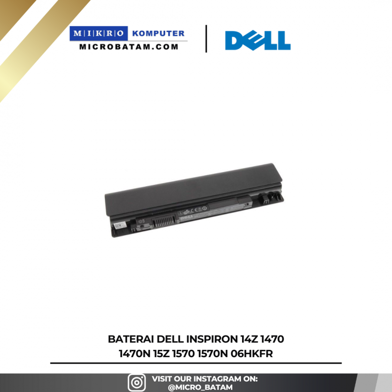 baterai dell inspiron 14z 1470 1470n 15z 1570 1570n 06HKFR baterai dell inspiron 14z 1470 1470n 15z 1570 1570n 06HKFR
