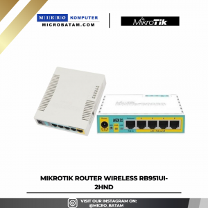 Mikrotik Router Wireless RB951ui-2Hnd