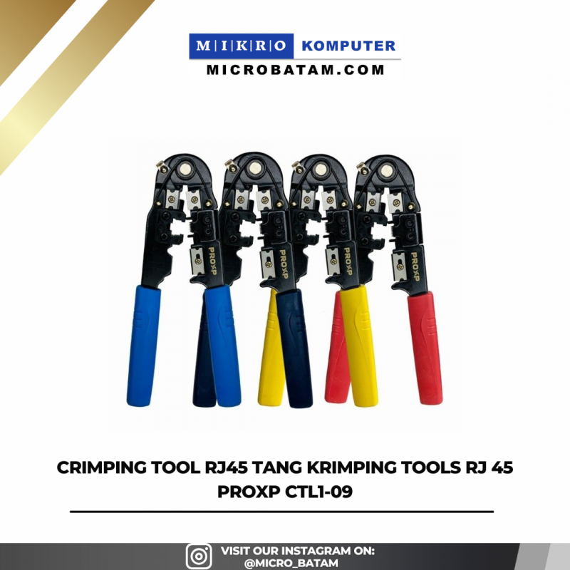 Crimping Tool RJ45 Tang Krimping Tools RJ 45 Proxp CTL1-09 Crimping Tool RJ45 Tang Krimping Tools RJ 45 Proxp CTL1-09